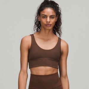 Lululemon Align Bra - Light Support - A/B cup - size 10 - Java / Mocha / Brown